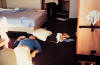 Meth cook's body on motel room floor